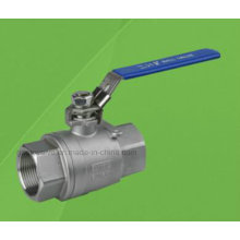 2PC 1000wog Stainless Steel Threaded Ball Valve (Q11F)